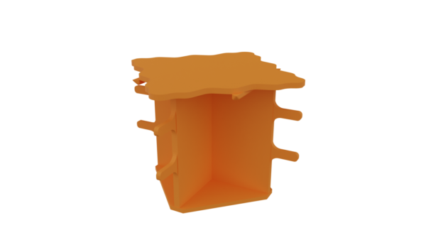 le solid color-orange_ral2003